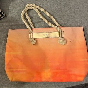 Orange Ombré Victoria’s Secret Tote Bag